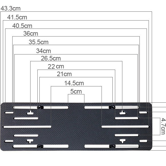 Tim Mei Διάταξη πινακίδας αυτοκινήτου — μοντέλο Cotton license plate converter, συμβατός με όλα τα εισαγόμενα οχήματα, μοντέλο αυτοκίνητο-ειδικό, παραμετροποίηση κατά παραγγελία: Ναι