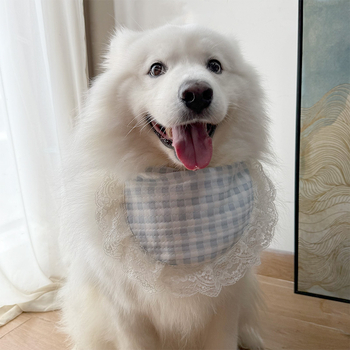 2025-ös új fotózásra szánt kutya kiegészítő: sál-bib kis-, közepes és nagytestű fajtákhoz — Samoyed, Golden Retriever, Alaskan Malamute