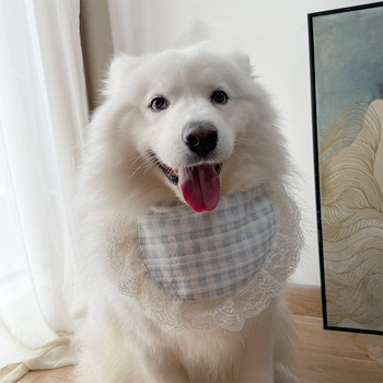 2025-ös új fotózásra szánt kutya kiegészítő: sál-bib kis-, közepes és nagytestű fajtákhoz — Samoyed, Golden Retriever, Alaskan Malamute