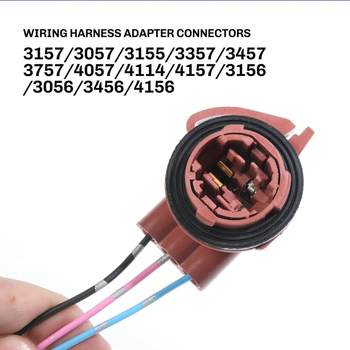 JCD 3157 utičnica za svjetlo kočnice, kabel s predinstalacijom i LED adapter žarulje, univerzalno
