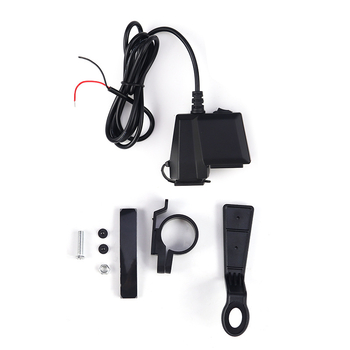 Φορτιστής μοτοσικλέτας Iron Ride, διπλό USB 3.1A, αναπτήρας, είσοδος 10-24V, οθόνη τάσης 9-90V, μοντέλο 3311-3312