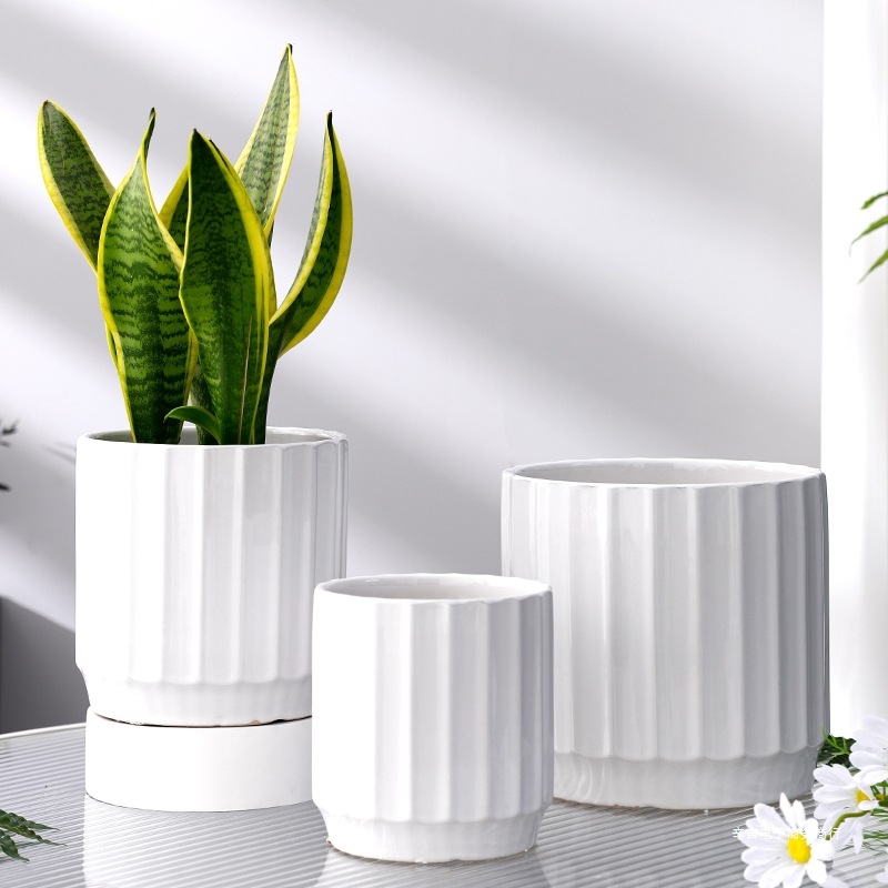 Keramički lonac za orhideje, europski stil, oslikan; Uvoz: Ne; Značka: Druga