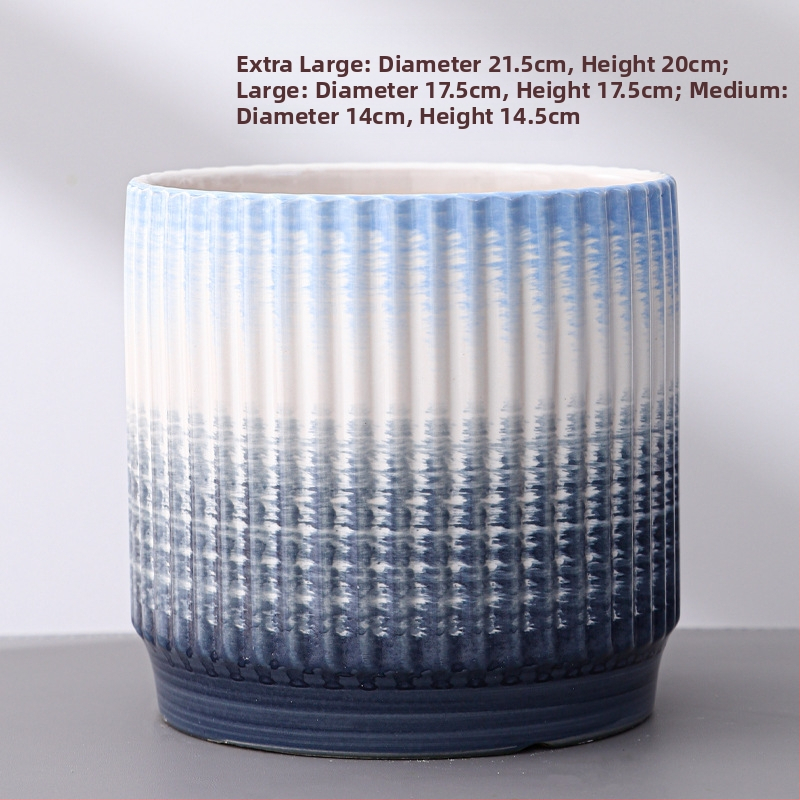 Keramický kvetináč na orchideu, európsky štýl, maľovaný; Importované: Nie; Značka: Iné