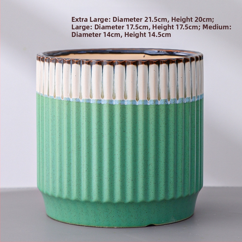 Keramický kvetináč na orchideu, európsky štýl, maľovaný; Importované: Nie; Značka: Iné