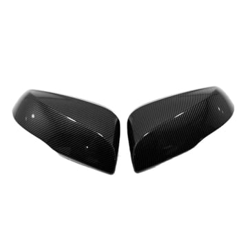 Κάλυμμα καθρέφτη οπισθοπορείας για Toyota RAV4 2019, ABS, φινίρισμα ανθρακονήματος με ρίγες, μοντέλο JYP-07