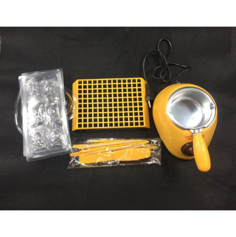 Пот за топене на шоколад с форми за масло, електрическо нагряване, единична или двойна тава, произход: Уензоу