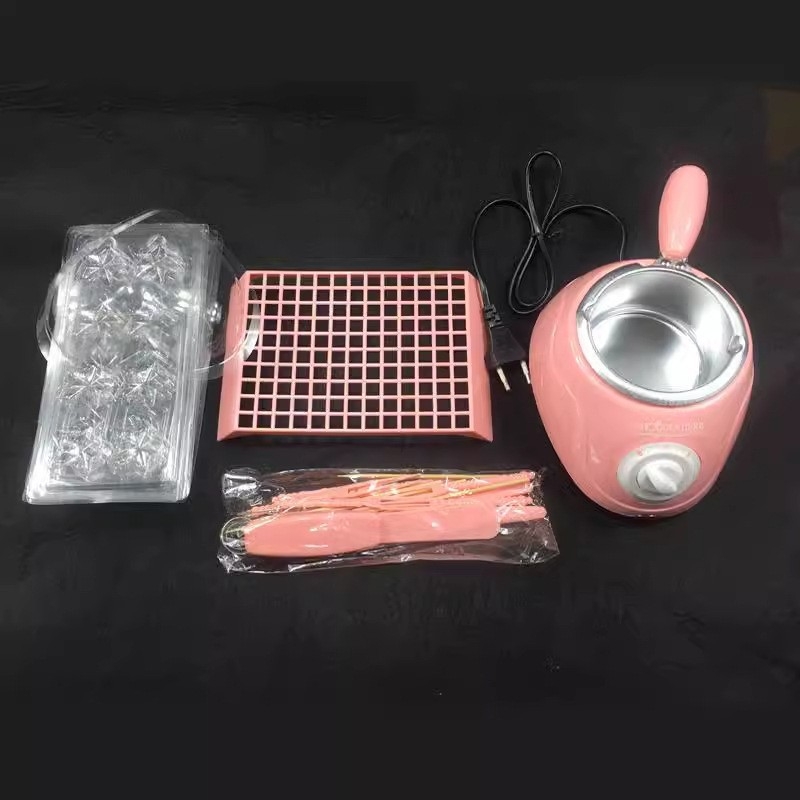 Пот за топене на шоколад с форми за масло, електрическо нагряване, единична или двойна тава, произход: Уензоу