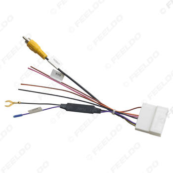 FEELDO Kabel adapter za konverziju za Toyota s 28-pin stražnju kameru – kabel za obrnuto vožnju, plastika i metal