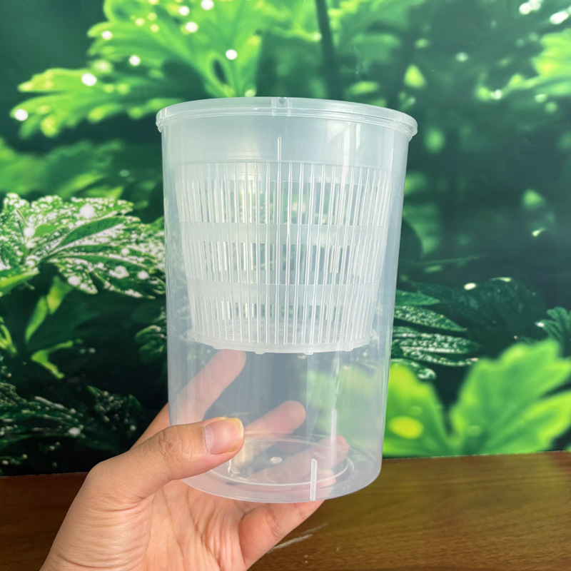 Hydroponski set s kontrolom korijena — plastična posuda, injekcijsko oblikovanje, čvrsta i štedljiva na vodu