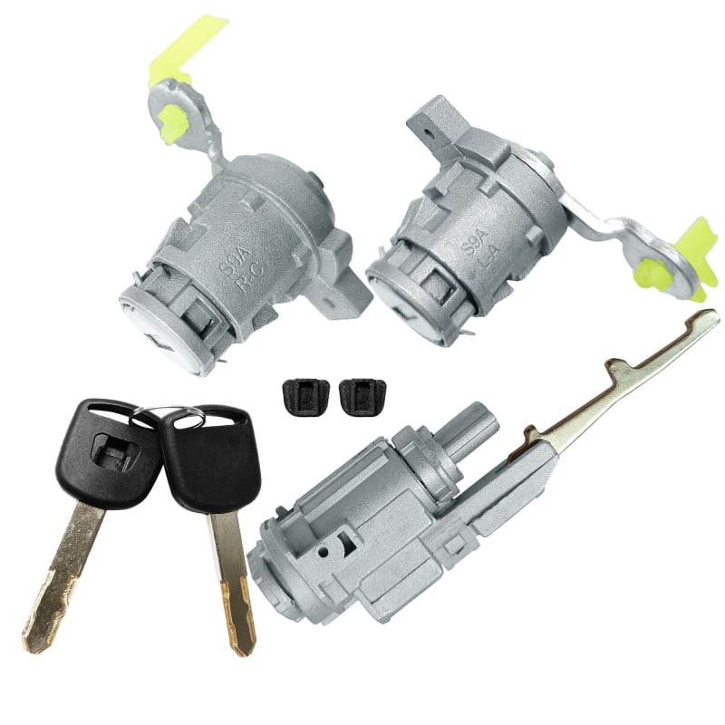 Honda CR-V komplet cilindara zaključavanja — cilindar za paljenje i lijevi/desni vrata, OE 72185-S9A-013, materijali: plastika, bakar, cinkova legura