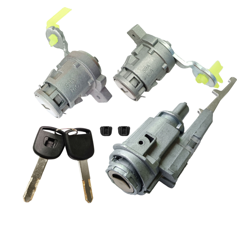 Honda CR-V komplet cilindara zaključavanja — cilindar za paljenje i lijevi/desni vrata, OE 72185-S9A-013, materijali: plastika, bakar, cinkova legura