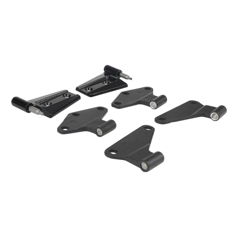 Set za ugradnju vrata šarki za Jeep Wrangler JK (07-18) – aluminijska legura, 16-dijelni set, modeli 55395386AB/AC/AE, RUNSHENG