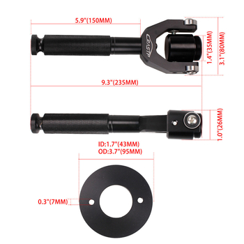 Bombardier Can-Am Maverick X3 (2017–2020) számára szíj beállító eszköz | Alumíniumötvözet | Szíj cserélő eszköz