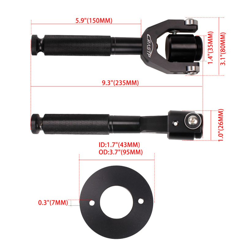 Bombardier Can-Am Maverick X3 (2017–2020) számára szíj beállító eszköz | Alumíniumötvözet | Szíj cserélő eszköz