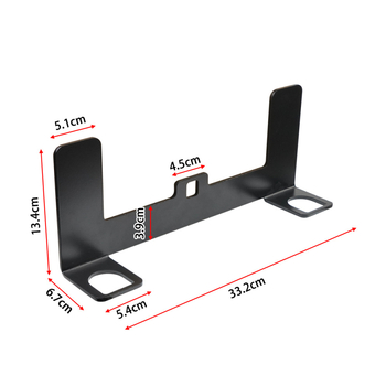 ISOFIX sučelje nosač za univerzalna vozila, Dianyu EM-1071, aluminijska legura, latch držač