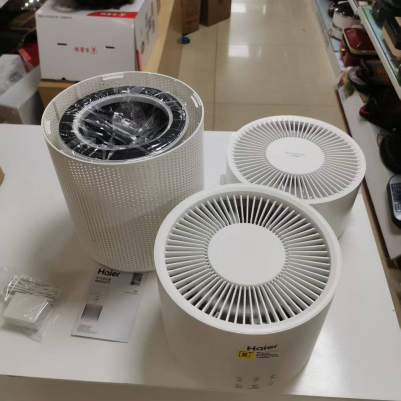 Haier čistač zraka za kućnu upotrebu, spavaća soba — ovlaživanje, pročišćavanje zraka, uklanjanje mirisa kućnih ljubimaca; tih rad, buka ispod 36 dB, protok zraka 50 m³/h