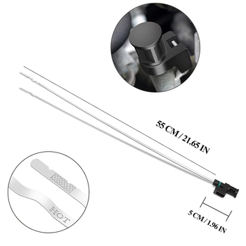 Polarlander Dipstick za ulje mjenjača za Nissan 31086-JA00A/31086-JA000, plastični