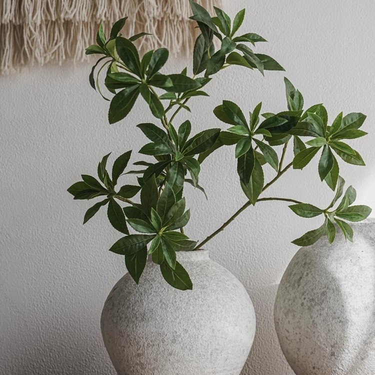 Κινεζικού στυλ βιντάζ χειροποίητη κεραμική βάζα από αργιλώδες πηλό, ρετρό ύφος, επιφάνεια από πέτρινη κεραμική, μάρκα Fan Zhu