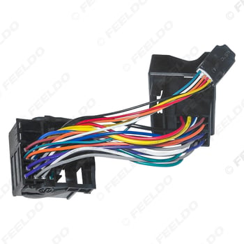 Gateway dekodirajući adapter kabel za VW RCD330/340/510 i RNS315/RNS510 — FEELDO; Model: RCD330/RCD340/RCD510; Kompatibilnost: Volkswagen/Audi; Materijal: plastika + metal