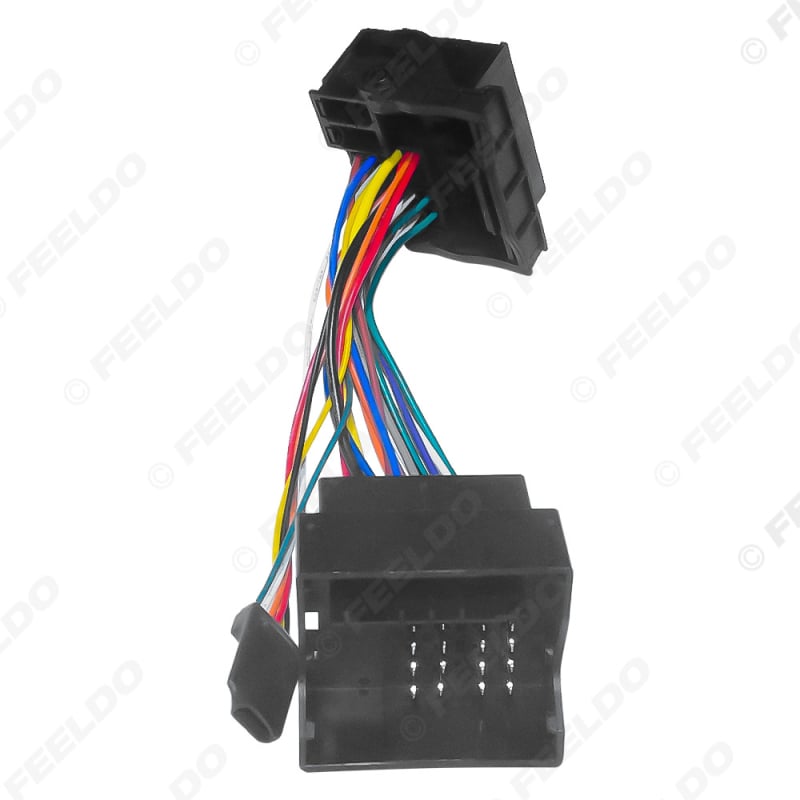 Gateway dekodirajući adapter kabel za VW RCD330/340/510 i RNS315/RNS510 — FEELDO; Model: RCD330/RCD340/RCD510; Kompatibilnost: Volkswagen/Audi; Materijal: plastika + metal