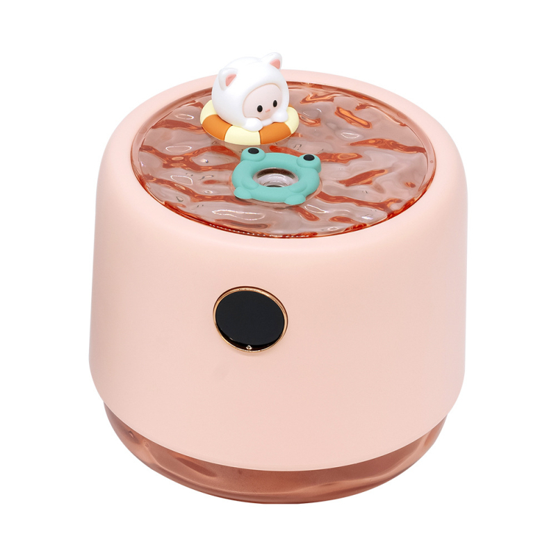 Mini ovlaživač za kućnu upotrebu, tih rad, stolni model za spavaću sobu i ured, aromaterapija, USB napajanje