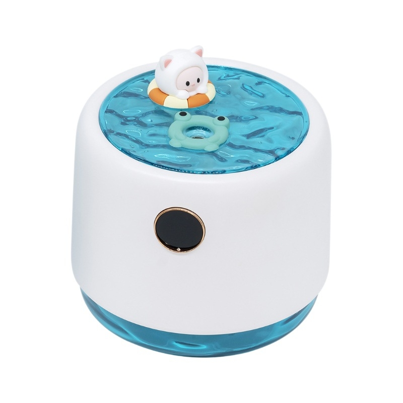 Mini ovlaživač za kućnu upotrebu, tih rad, stolni model za spavaću sobu i ured, aromaterapija, USB napajanje