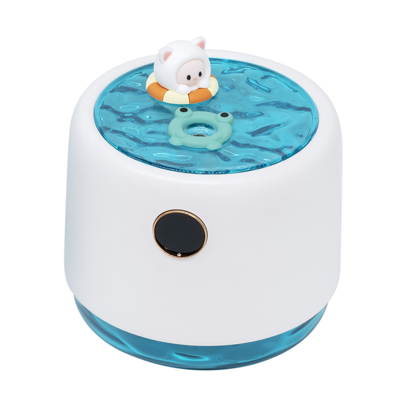 Mini ovlaživač za kućnu upotrebu, tih rad, stolni model za spavaću sobu i ured, aromaterapija, USB napajanje