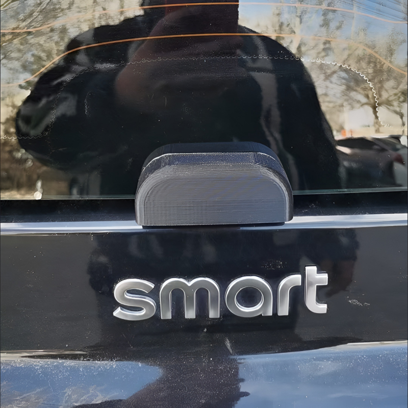 Naljepnica za prtljažnik za Smart 09-14 – stari model, Hyj-007, plastična, prilagodljiva, marka zeapoai