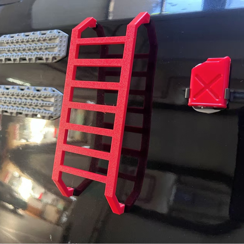 Plastična mini ljestvica za karoseriju automobila - dekorativni dodatak