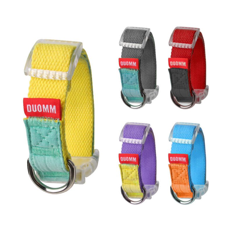 Guler pentru câini cu fular color-block, nylon durabil, pentru câini, utilizare în toate anotimpurile