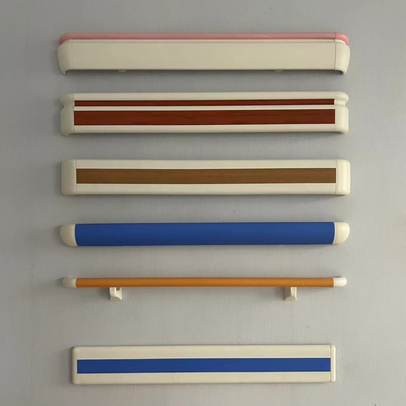 Ütközésgátló kapaszkodók, 143-as típus, alumínium-ötvözetből, Cologne márka, idősotthonok és kórházak számára