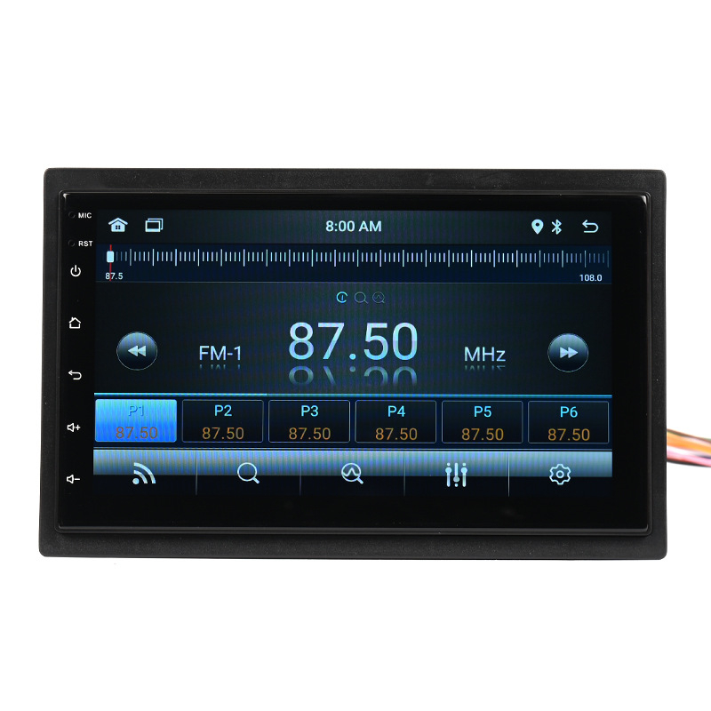 Android navigacijski sustav za auto s CarPlayom — sve-u-jednom auto DVD prijemnik, kapacitivni dodirni zaslon, DC12V, 4x50W, ABS kućište