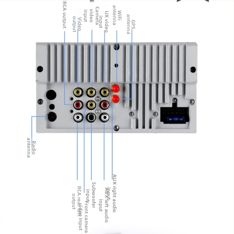Automobilový DVD prehrávač s integrovanou navigáciou DVD, Windows OS, rozlíšenie 800x480, Bluetooth, USB/TF/AUX