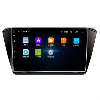 Skoda Android навигационна система с капацитивен тъчскрийн, DVD плеър и камера за обратно виждане