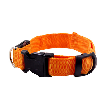 Colier LED pentru animale de companie pentru câini și pisici, nylon, anti-pierdere