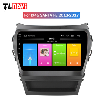 GPS навигатор за автомобил за Hyundai Santa Fe (2013-2017) - 2.5D закален дисплей, 12V, 4x45W, TuleNavi