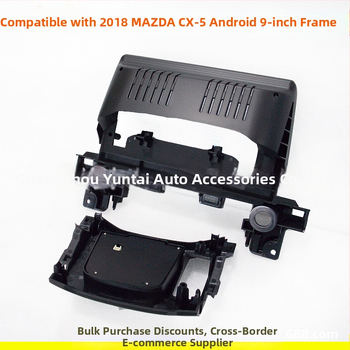 Android auto navigačný rám s panelom na úpravy DVD pre Mazda CX-5 2018 – MA-68, plastový rám