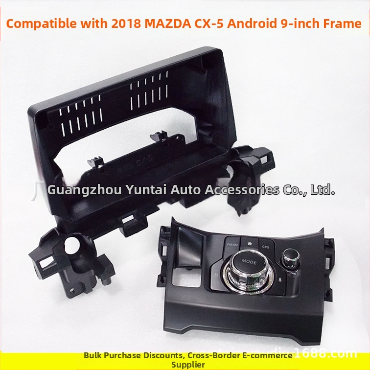 Android auto navigačný rám s panelom na úpravy DVD pre Mazda CX-5 2018 – MA-68, plastový rám
