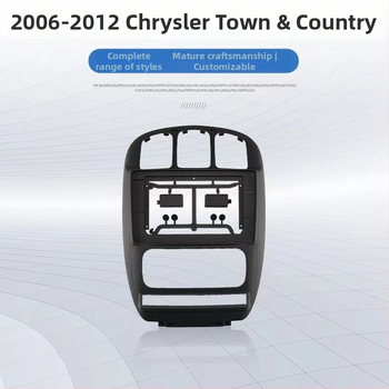 Android автомобилна навигационна рамка за Chrysler Grand Voyager 06-12, Mini-LED дисплей, 12V автомобилно захранване, OEM персонализиране поддържано.