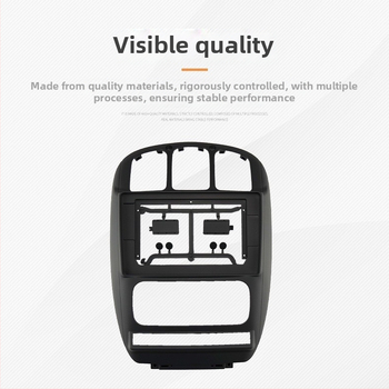 Android автомобилна навигационна рамка за Chrysler Grand Voyager 06-12, Mini-LED дисплей, 12V автомобилно захранване, OEM персонализиране поддържано.