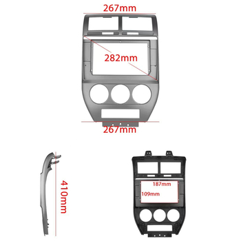 Android sustav za navigaciju u autu All-in-One za Jeep Compass (2006-2010) s IPS zaslonom