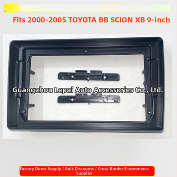 Android panel pre auto audio a navigáciu pre Toyota BB xB / Scion xB — 350 g, plast, 12V, model TO-45, Peak