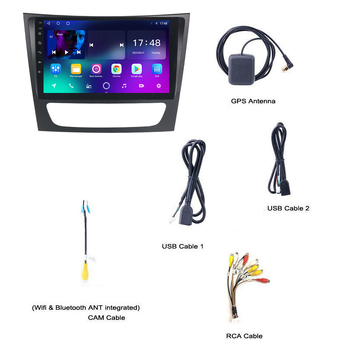 Mercedes-Benz W211 E-Class auto GPS navigacijski DVD player