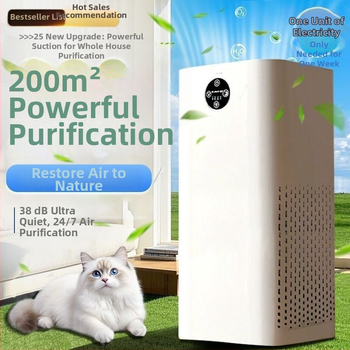 Zračni uređaj s negativnim ionima za dom i ured – CADR PM 350 m³/h za čestice, CADR formaldehid 100 m³/h, buka ≤ 36 dB, protok zraka 300 m³/h, USB napajanje, kombinirani filter, pokrivenost do 10 m²