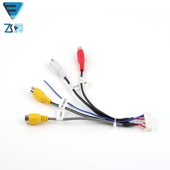 RCA audio/video kabel, 20-pin priključak, 4-glava RCA linija, Android Universal