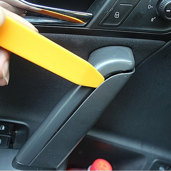 Devetdijelni plastični set alata za demontažu unutarnje automobilske audio opreme – za instrument ploču i srednju konzolu