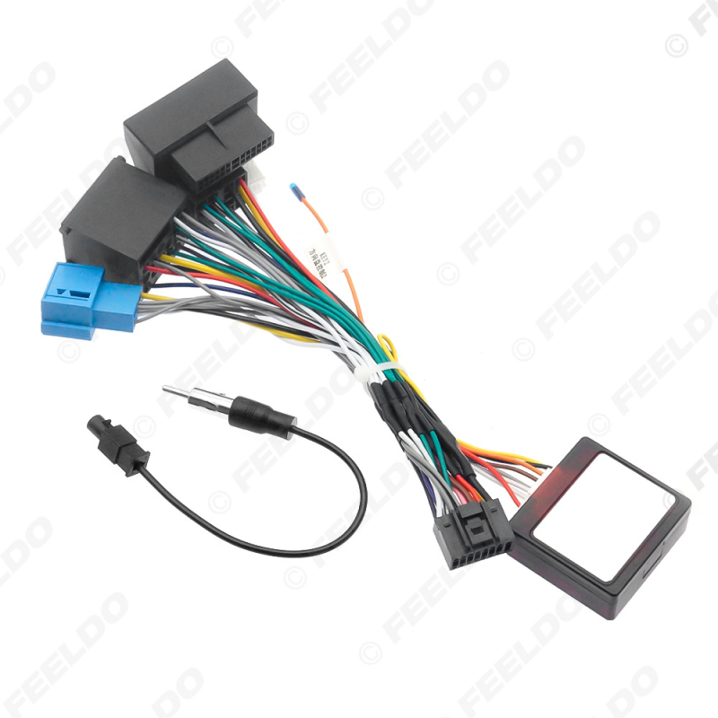 FEELDO 16-pinska Protokolska Kutija za BMW Android Navigaciju E39/E46/E53 (1998-2014) – Plastika + Metal