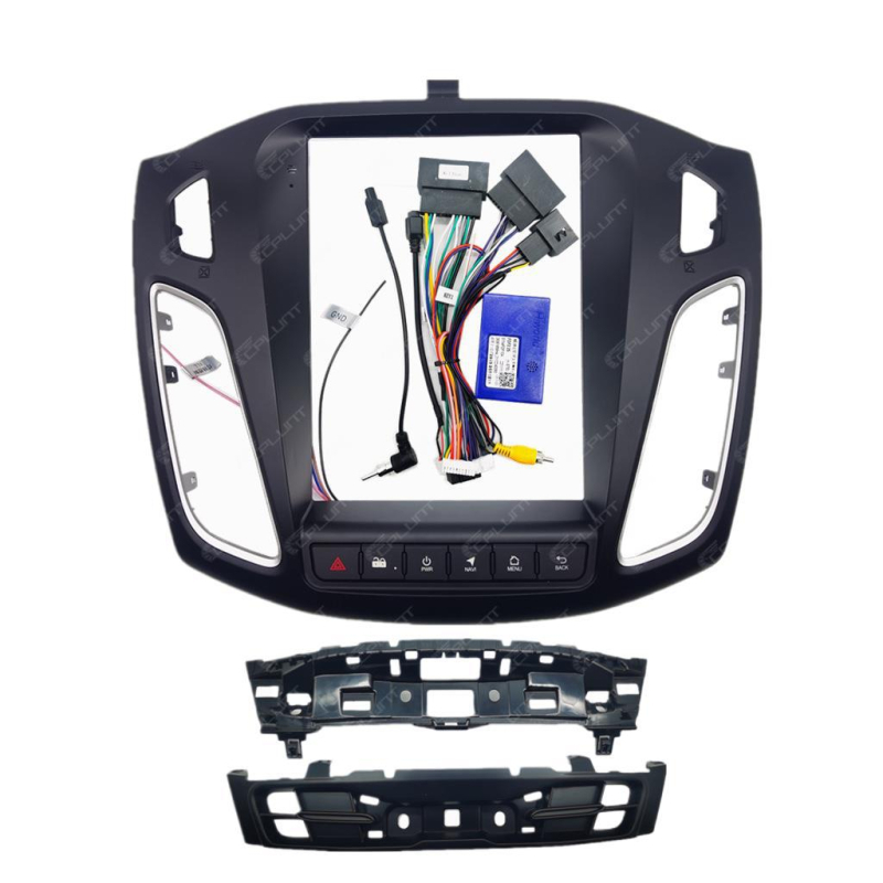 Ford Focus okvir navigacije za DVD panel središnje konzole | ABS+PC | 2012-2018 | 2kg