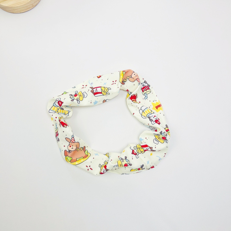 Accesoriu pentru animale de companie cu imprimeu Cartoon pentru pisici și câini — material textil, pentru toate sezoanele