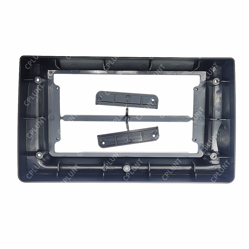 Land Cruiser okvir za središnju navigacijsku ploču s DVD panelom, LCD monitor; Materijal PC/ABS; Težina 1,2 kg; Kompatibilno s Toyota Land Cruiser (1998–2002)